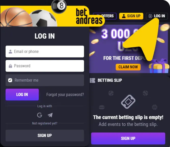 login